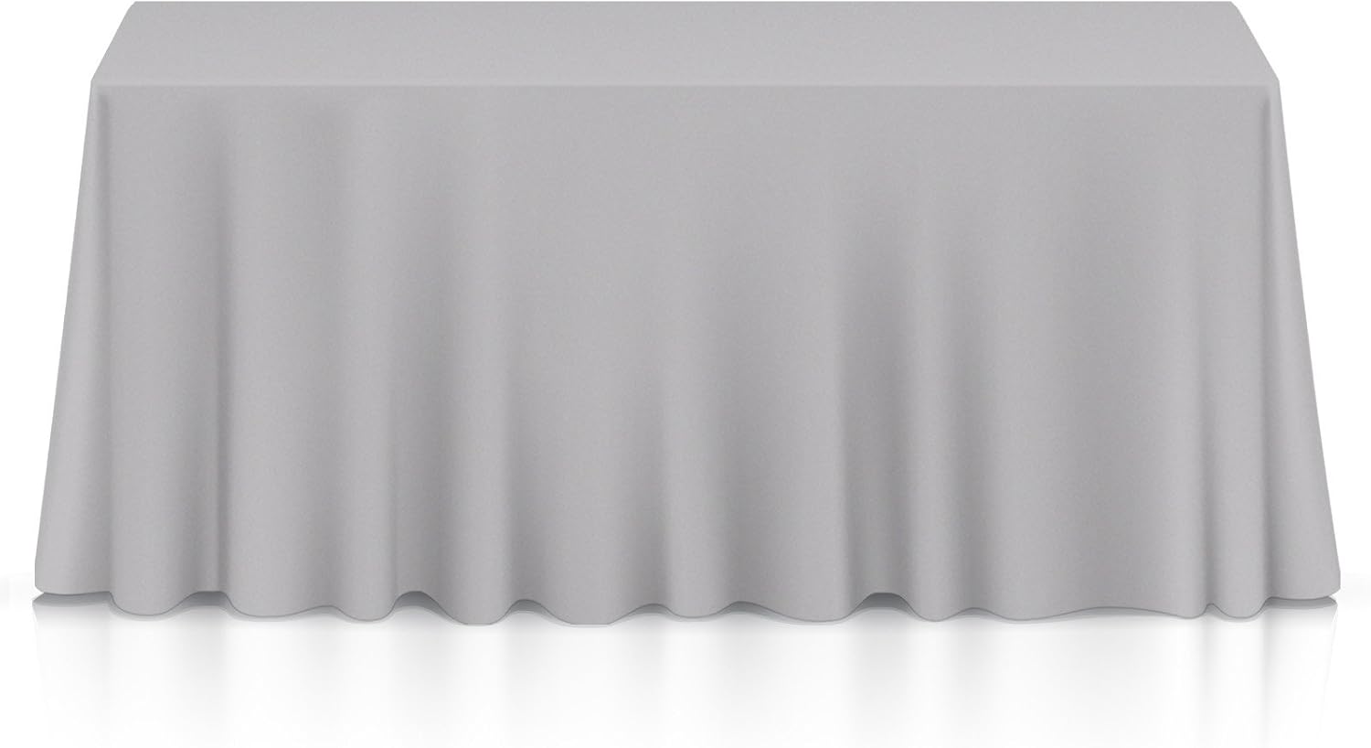 Best grey and white table cloth