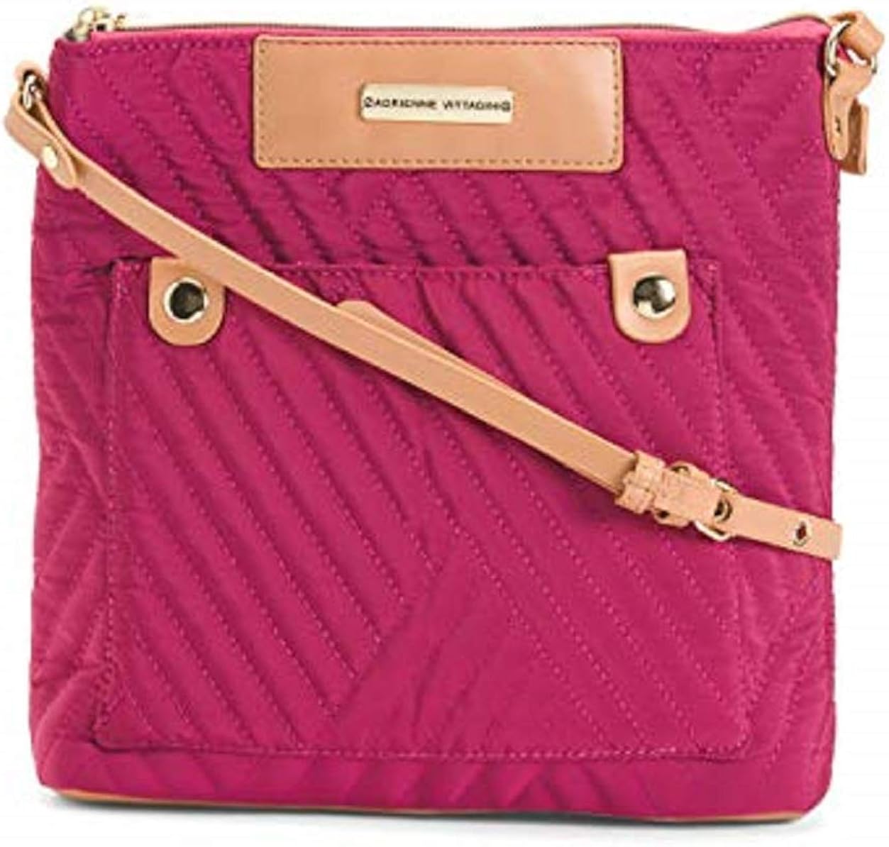 adrienne vittadini nylon crossbody bag