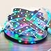 eTopxizu 16.4ft 5M SMD 5050 RGB NON-Waterproof Led Flexible Strip Ribbon Lamp 150 Leds LED Light Strip 30Leds/M
