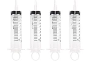 100ml Syringe-s with Caps (Pack of 4) for Industrial & Scientific