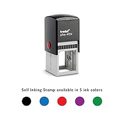 Personalized Book Embosser or Stamp Custom Round