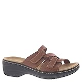 Clarks Women's Merliah Karli Sandal, Tan, 7 Wide