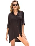 DOKRIN Cache-Maillot Sarong Femme - Robe Plage Fleurie Longue Bikini Vacances Été