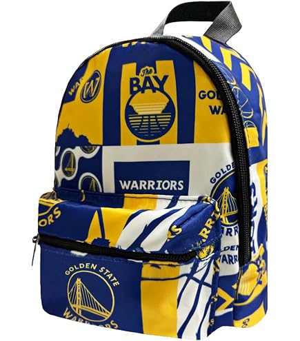 Golden State Custom Backpack High Capacity,Add Personalized Name And Number, Backpack for Men Women,Basketball Bags for Teenagers
