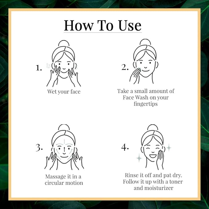 good vibes tea tree oil face wash