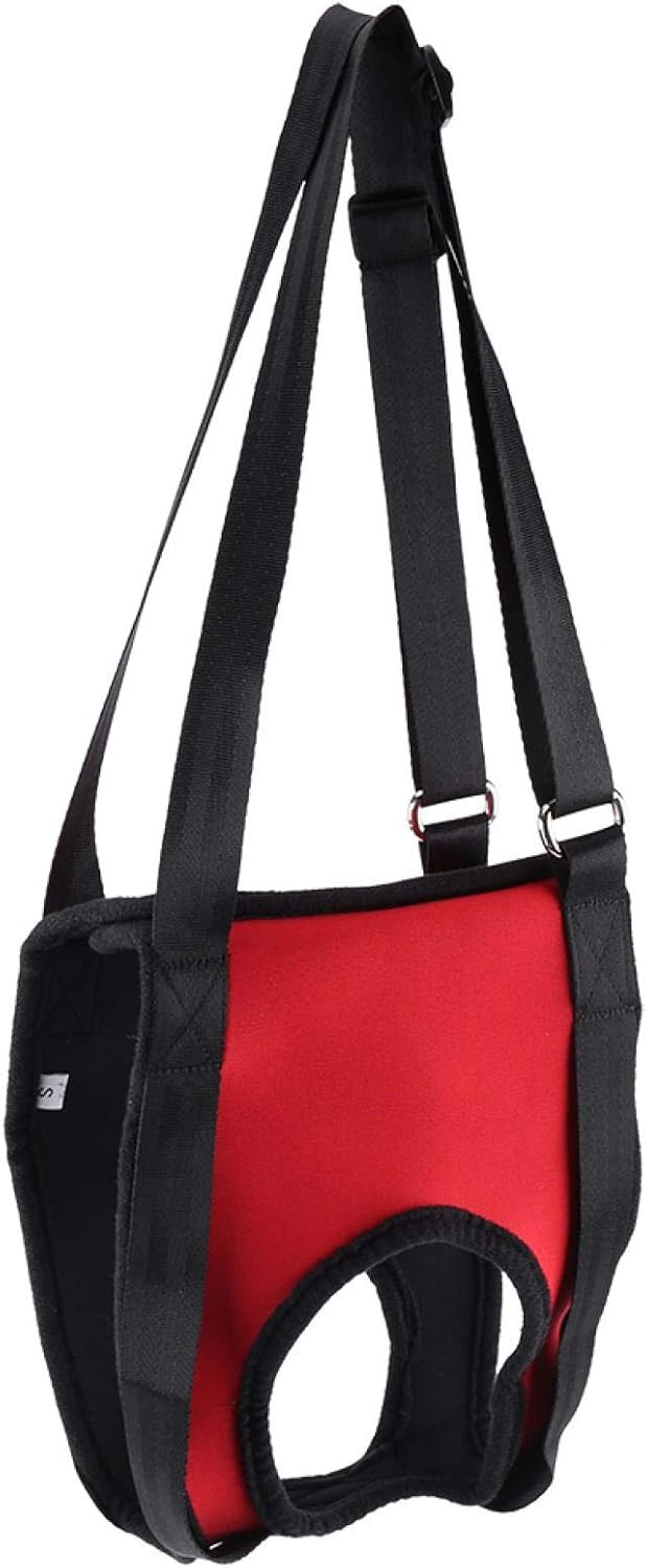 Dog Support Harness, Front Rear Dog Leg Support Harness Walking Aid Lifting Pulling Vest for Old or Injured Dogs(L-Front Leg)