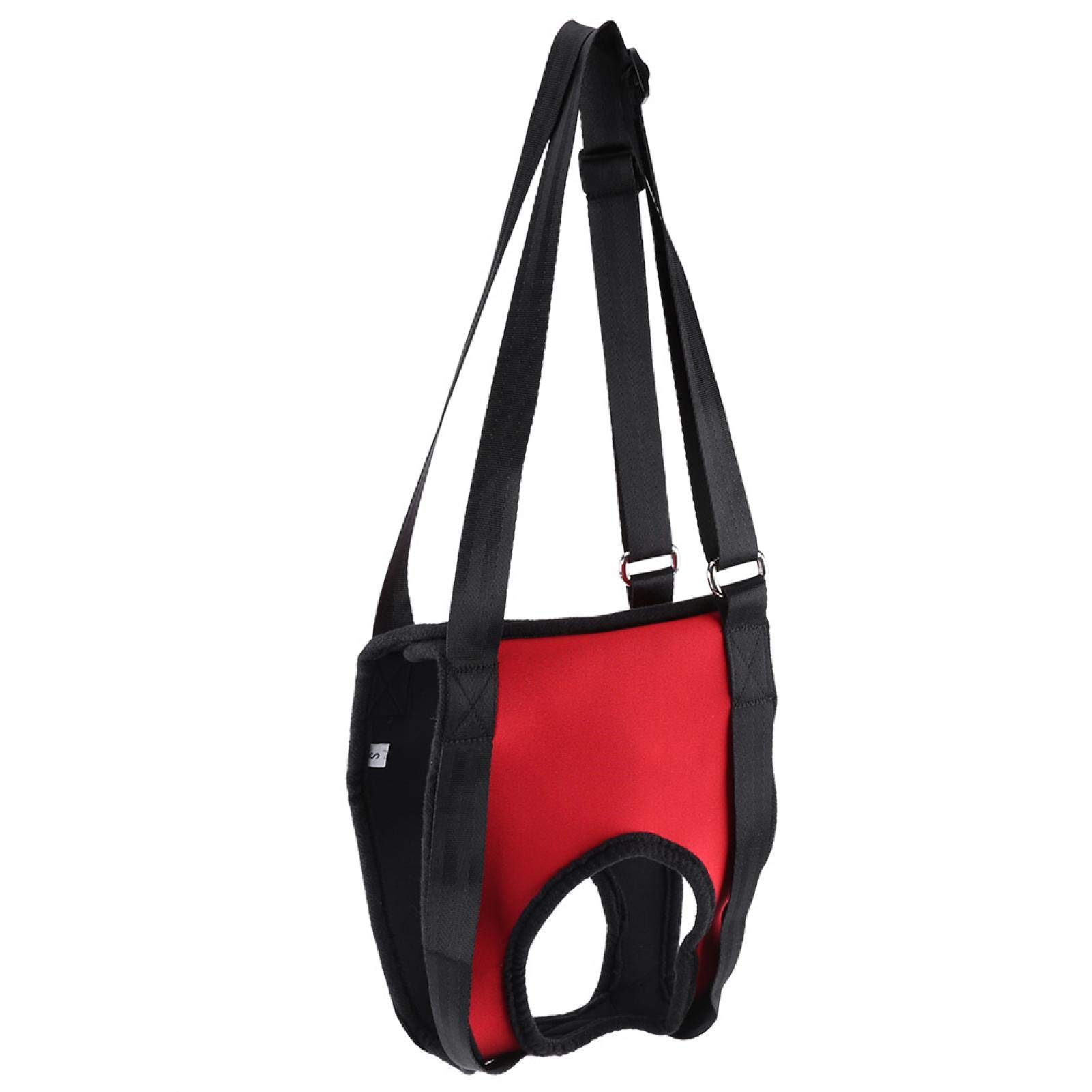 Dog Support Harness, Front Rear Dog Leg Support Harness Walking Aid Lifting Pulling Vest for Old or Injured Dogs(L-Front Leg)