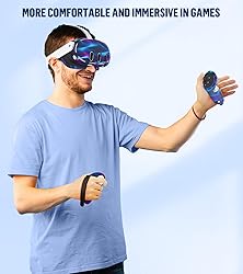 Silicone Cover Set Compatible with Oculus/Meta