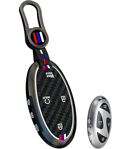 Silver Line TPU Car Key Case For Hyundai IONIQ 6 New Grand Prix GN7 Key