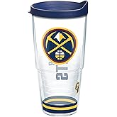Tervis Made in USA Double Walled Denver Nuggets Arctic Insulated Tumbler Cup Keeps Drinks Cold & Hot, 24oz, Classic