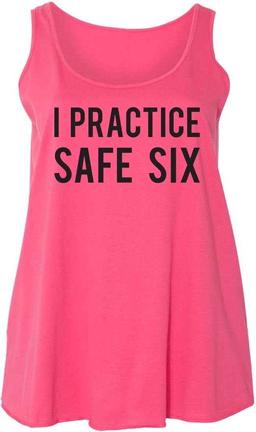 Amazon.com: I Practice Safe Six Womens Tank Top: Clothing