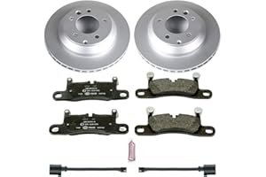 Power Stop ESK5979 Rear Euro-Stop Brake Kit Porsche Volkswagen