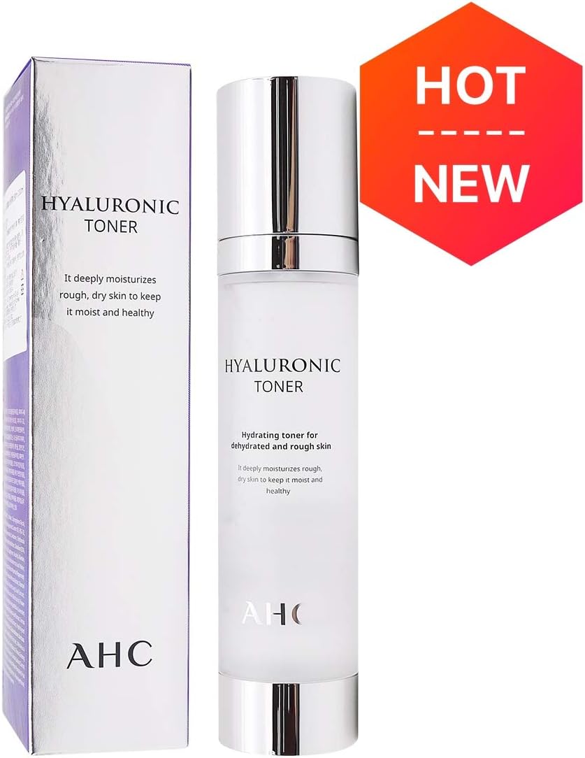 Amazon Com Ahc Hyaluronic Toner 100ml Moisturizing Toner That Moisturizes Dry Skin And Dead Skin Toys Games