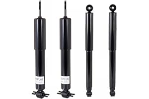 MOSTPLUS 4PCS Front+Rear Complete Struts Shock Assembly W/Coil Spring Compatible for 1999-2006 Chevy Silverado GMC Sierra 1500 RWD