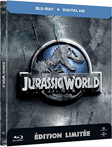 Jurassic World - Blu-Ray+ Copie Digitale - Édition Boîtier Steelbook