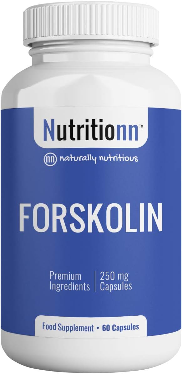 Forskolin 500 mg by Nutritionn - Premium Weight Loss Supplement - 100% Natural & Pure Forskolin - Maximum Strength