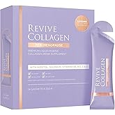 Revive Collagen Perimenopause — Hydrolyzed Marine Collagen Drink for Women, 5,000MG, Inositol, Selenium, Vitamin B6-B12, C & D, Supports Skin Health, Reduces Fatigue, Passionfruit Flavour — 14 Sachets