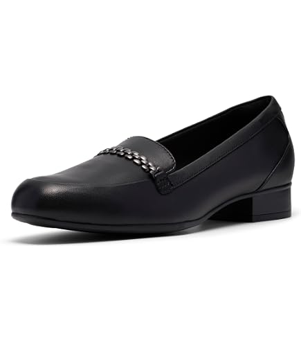 Clarks Pure Belle ブラックローファー US 7M Amazon.com | Clarks Women's Pure Belle Dress Loafer, Black Leather