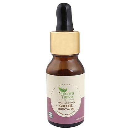 Nature's Tattva Coffee Essential Oil, Therapeutic grade, 15ml