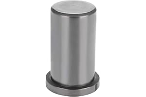 TMISHION Graphite Crucible 1/2 / 3KG Melting Hardin Gold Silver Copper Pure Graphite Crucible Metal Melting Gold Silver Aluminum Scrap Casting Ingot Mould (1KG)