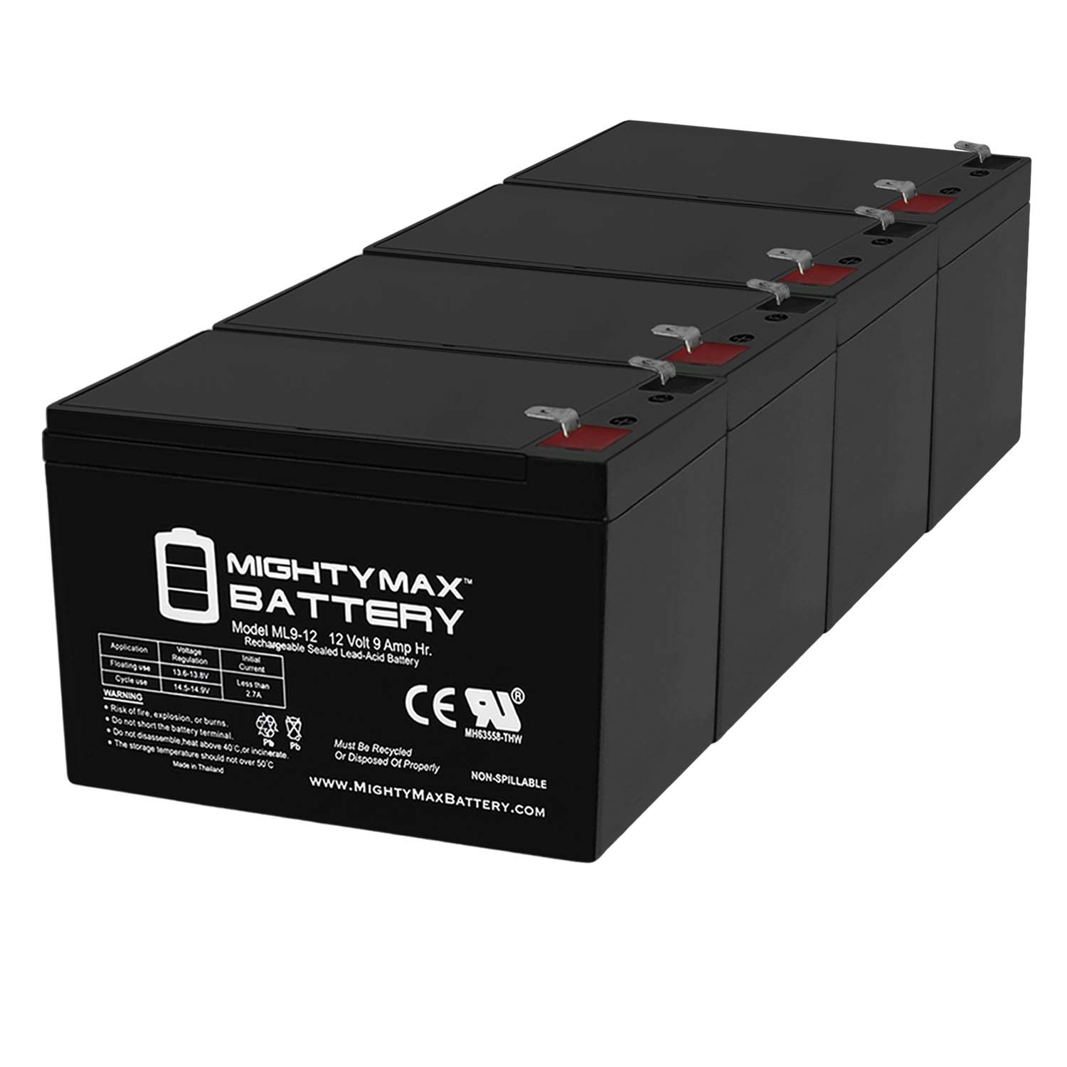 Mighty Max Battery 12V 9Ah SLA Battery for Harbor Freight