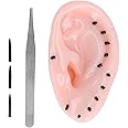 Novelty Ear Pimple Popper Toy, Stress Relief Pimple Remover Toy, Funny Popping Pimples, Pimple Popping Toy for Adults Kids, D