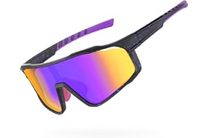 MVPTGRS Polarized Sports Sunglasses, Youth Baseball Sun glasses, UV400 Glasses for Men Women Cycling Softball