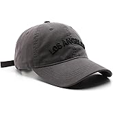 Los Angeles Hat 3D Embroidery Baseball Cap Unisex Sun Hat for Men and Women