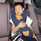 SIQITECHNO Car Travel Pillow H-Shape Seat Pillow Kids Adults Soft Neck Pillow Breathable Head and Body Support Pillow Car Aircraft Sleeping Cushion for Long Journey Road Trip Travel Accessories