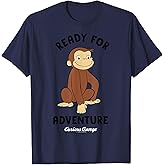Curious George Ready for Adventure George Smiling T-Shirt