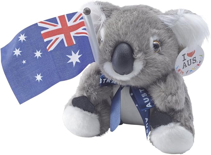 Amazon Co Jp オーストラリアお土産 フラッグコアラぬいぐるみ 食品 飲料 お酒