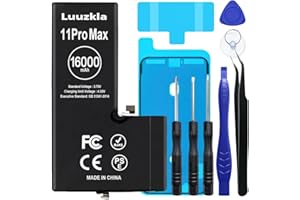 Luuzkla 16000mAh (New Upgrade) Battery Compatible with iPhone 11 PRO MAX, Super Capacity Battery Replacement Compatible with 