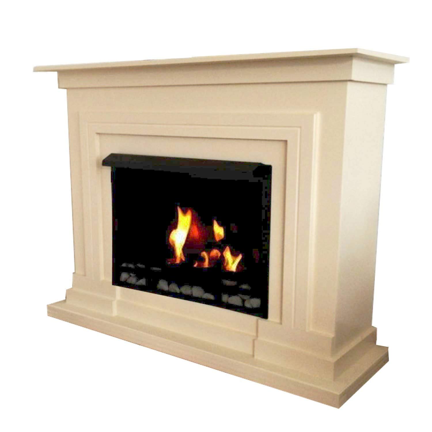 Muebles de salon con chimenea de bioetanol Los mejores muebles de salón.