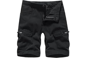 UISICUVOS Mens Cargo Shorts Multi-Pockets Relaxed Outdoor Casual camo Cargo Shorts