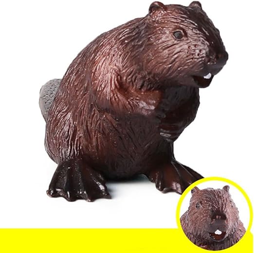 plastic beaver figurines