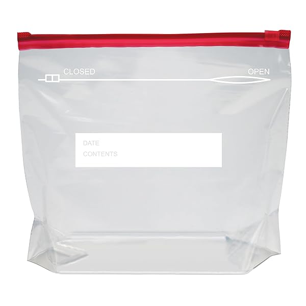 AMAZON BASICS SLIDER GALLON FOOD STORAGE BAGS, BPA FREE, 90 COUNT