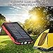 CXLiy Portable Charger Power Bank Solar Charger 25000Mah Waterproof Batter Pack for Smartphone Compatible with Android and Other Device
