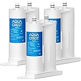 AQUA CREST Replacement for Frigidaire® & Electrolux® WF2CB®, PureSource2®, NGFC 2000, FC100, 1004-42-FA, Kenmore 9916, 469911, 469916 Refrigerator Water Filter, 3 Filters