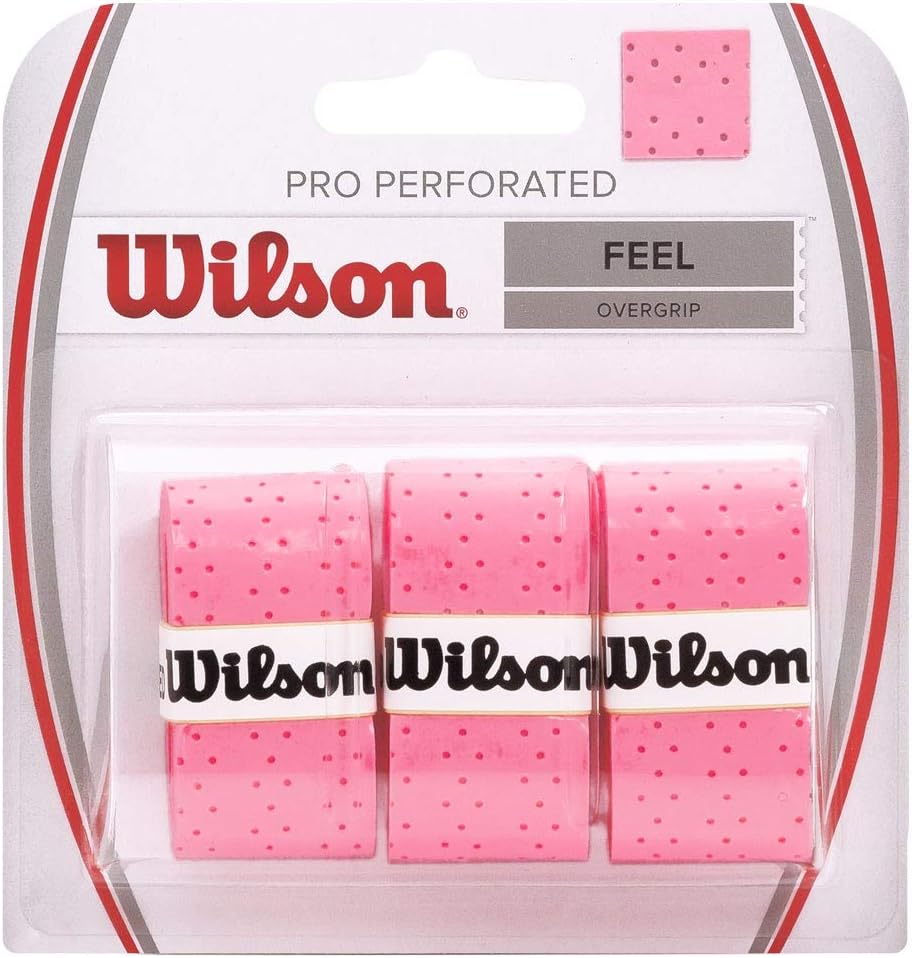 Wilson Perforated Pro Tennis Racquets Over Grip, Green : Tennis Racket Grips : Sports & Outdoors