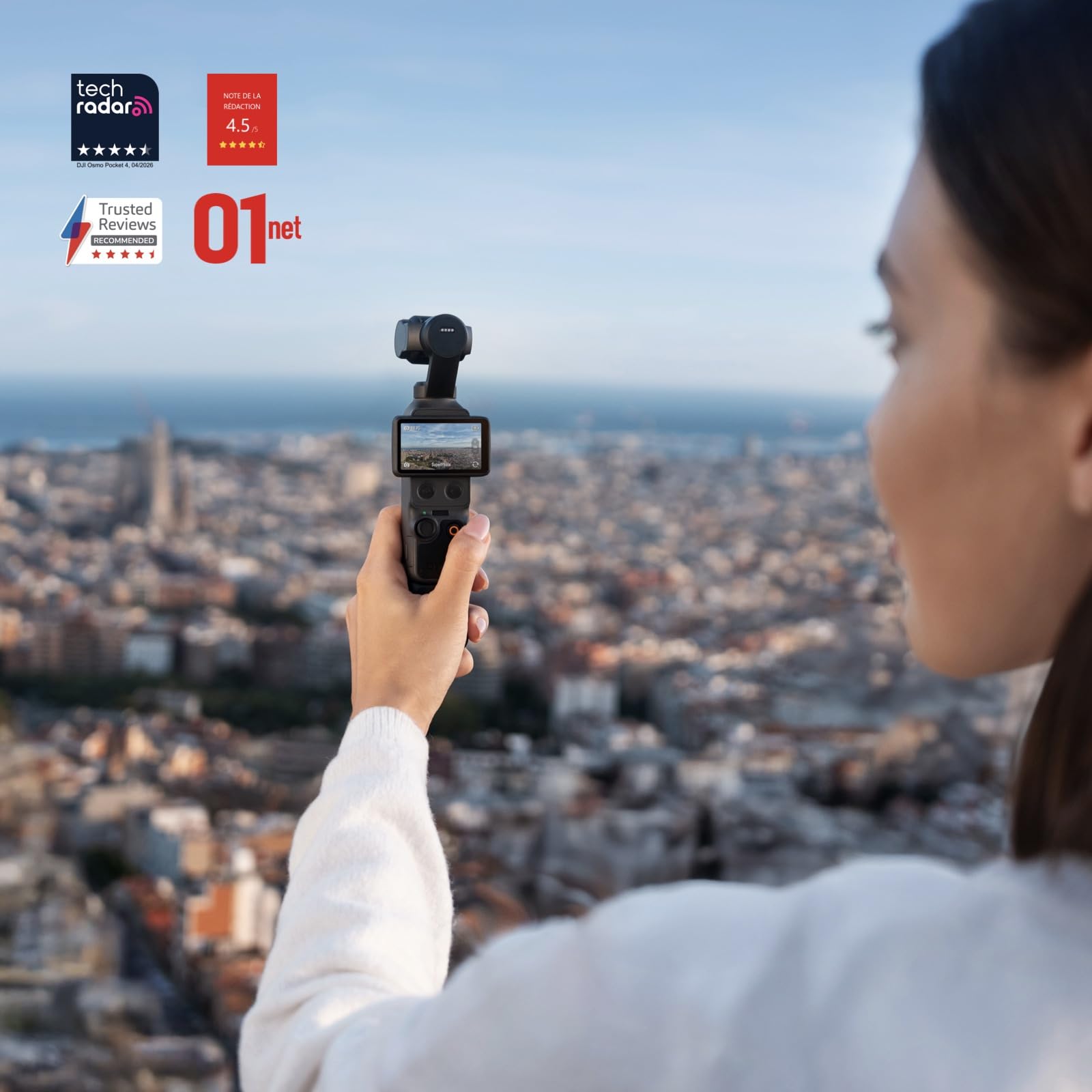 DJI Osmo Pocket 4 Essential Combo, Pocket-Gimbal-Vlog-Kamera 2