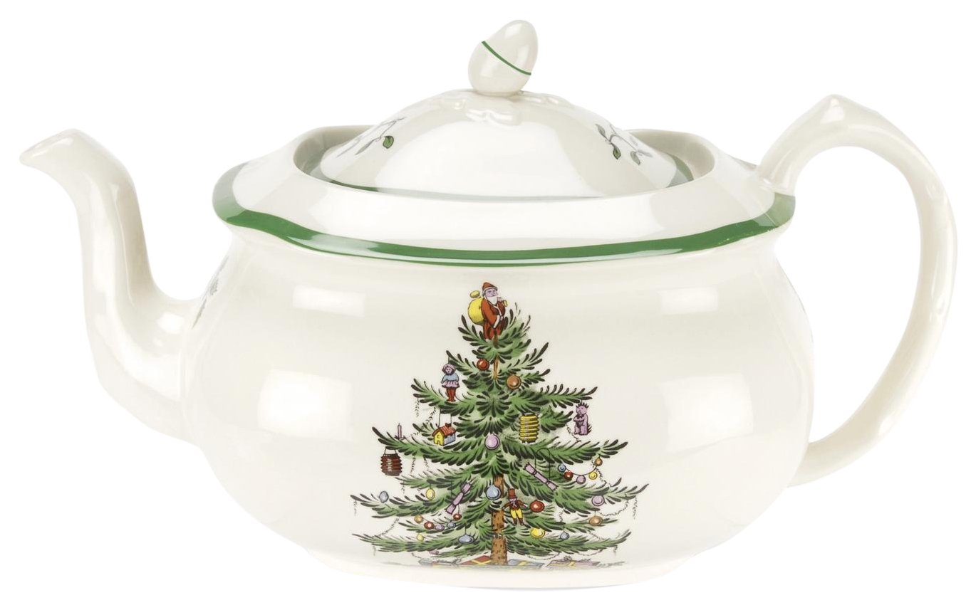 Spode Christmas Tree Teapot L/S