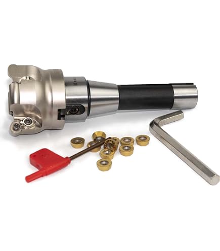 ApplianPar R8 FMB22 Shank Face Mill Arbor and 400R 50MM CNC End