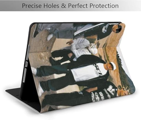 Wehoiweh D-Loc - Carcasa antiarañazos fina y ligera con soporte ajustable, función de reposo/desactivación automática, protección trasera para iPad Air3 10.5 iPad Air3 10.5 talla única