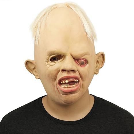 Hibote Halloween Maske Terror Einäugig Maske Latex Maske für Gekleideten Abend/Halloween/Karneval/Masken Party/Cosplay