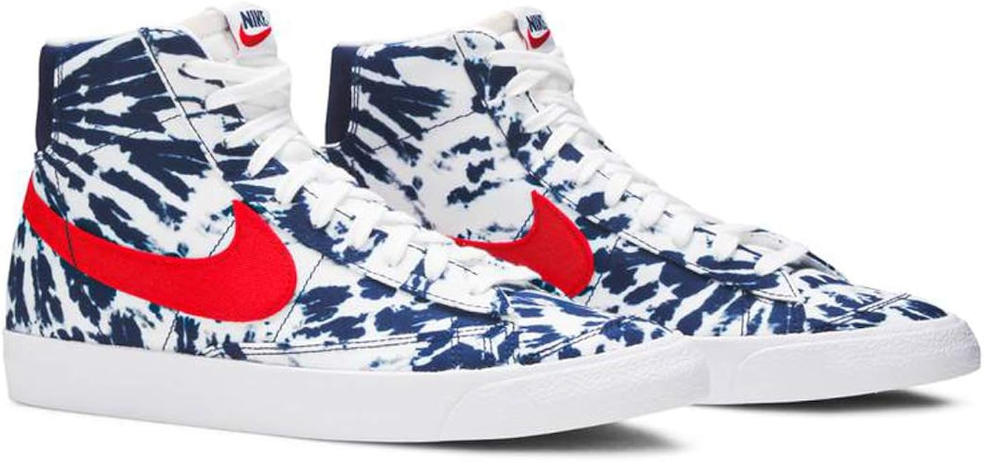 tie dye nike blazers