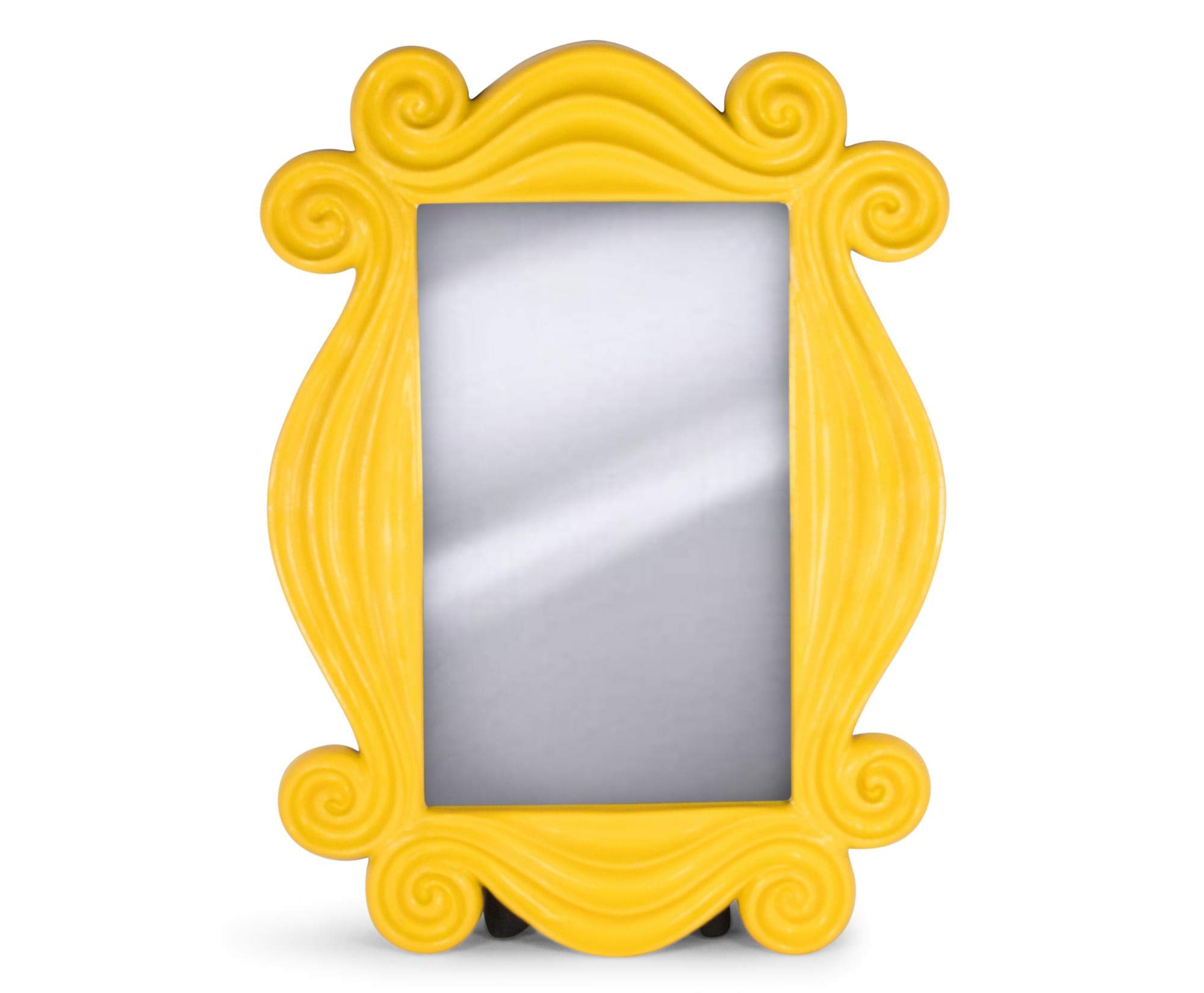 Robe Factory LLC Friends TV Show Yellow Peephole Frame Door Mirror Replica | 15 x 11 Inches