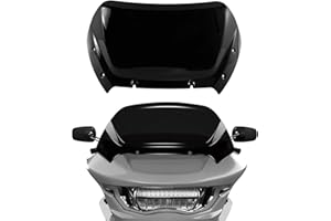 totiancong 12" Windshield Windscreen Compatible for Harley Road Glide CVO/SE FLTRXSE 2023 2024 FLTRX 2024 CVO ST FLTRXSTSE 2024 for 2023 2024 Road Glide Accessories, Black