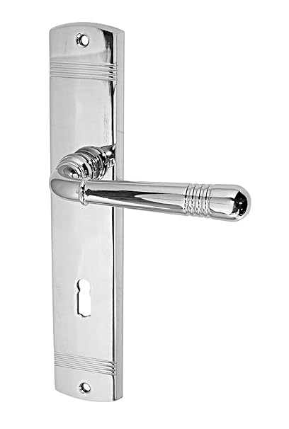 Türbeschlag 1383 Emily LS BB Chrom Türdrücker Drückergarnitur Türbeschläge