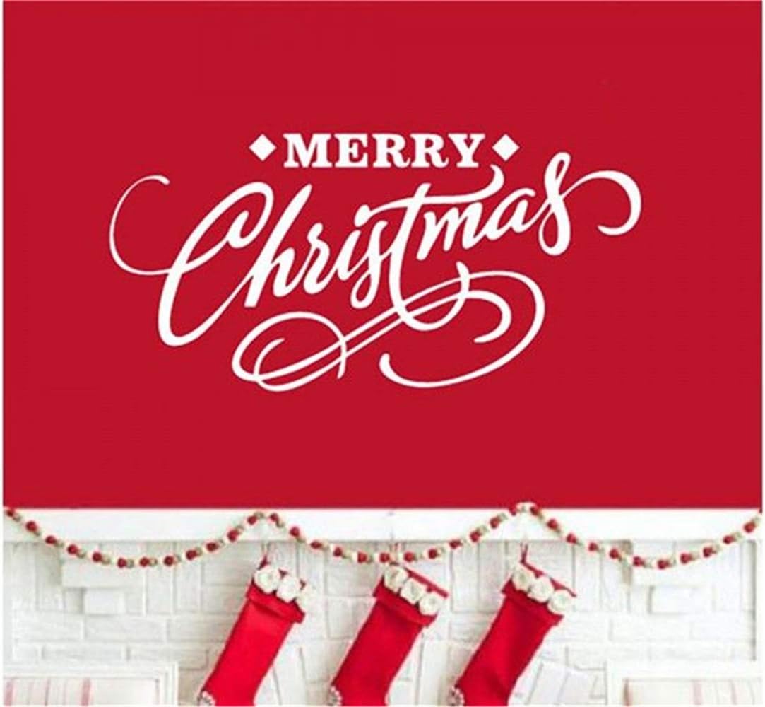 Tree Wall Stickers for bedrooms Merry Christmas Decal Christmas Window Decal
