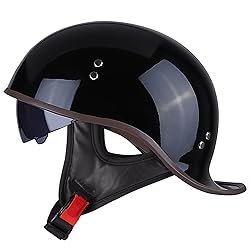FVCNGP Motorcycle Helmet Scooter Helmet DOT